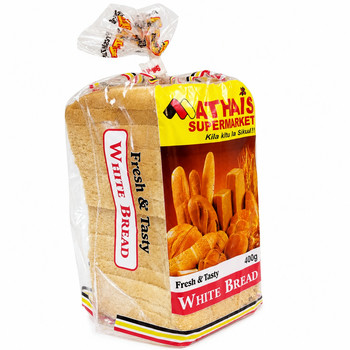 MATHAI BREAD WHITE/BROWN 400GMS