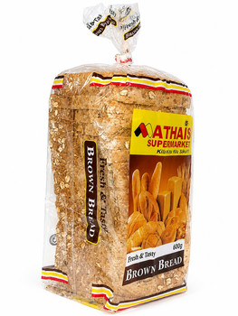 MATHAI BREAD WHITE/BROWN 600GMS