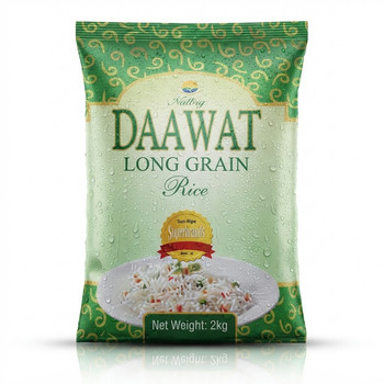DAAWAT LONG GRAIN 2KG