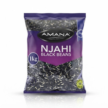 AMANA NJAHI (BLACK BEANS) 1KG
