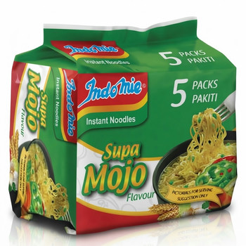 INDOMIE SUPA MOJO 5IN1 5PACK 8*350GMS