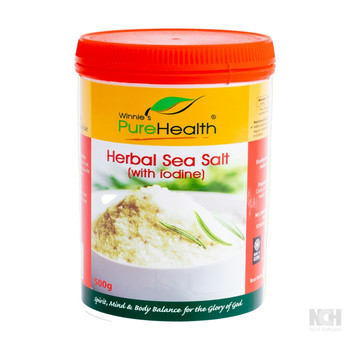 PURE HEALTH HERBAL SEA SALT 500GM