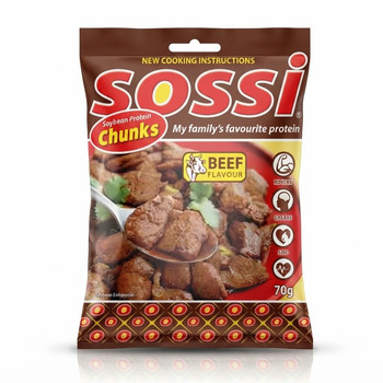 SOSSI CHUNKS BEEF 70G