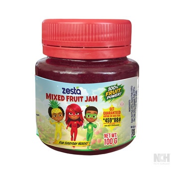 ZESTA MIXED FRUIT JAM 100G