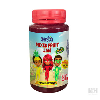 ZESTA MIXED FRUIT JAM 200G