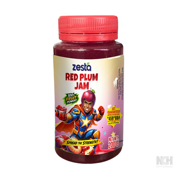 ZESTA RED PLUM JAM 200G