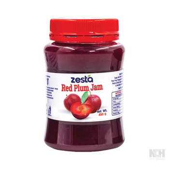 ZESTA RED PLUM JAM PET 450GM