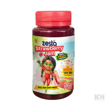 ZESTA STRAWBERRY JAM 200G