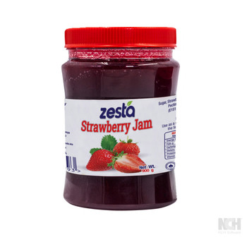 ZESTA STRAWBERRY JAM 900GM PET