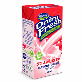 BROOK/S MILK FLAVOURED S/BERRY 250ML
