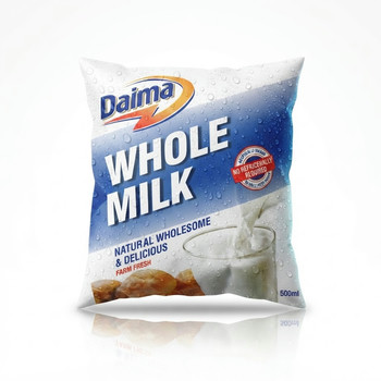 DAIMA ESL WHOLE MILK POUCH 500ML(90DAYS)