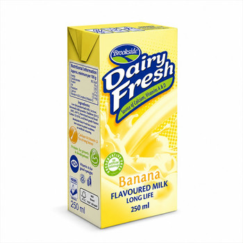 BROOK/S MILK FLAVOURED BANANA 250ML 1PC