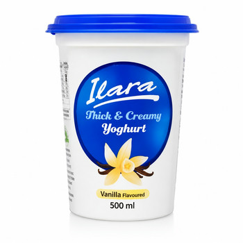 ILARA YOGHURT VANILLA CUP 500ML