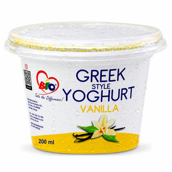 BIO YOG GREEK STYLE VANILLA 200ML