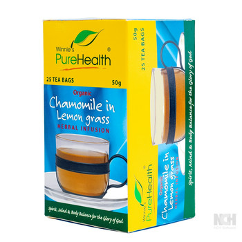 PURE HEALTH CHAMOMILE LEMON GRASS TEA/B 25S 50G