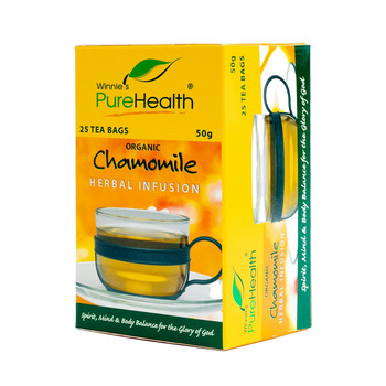 PURE HEALTH PURE CHAMOMILLE 50G 25 T/BAGS