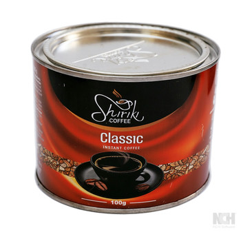 SHIRIKI CLASSIC INSTANT COFFEE 100G TIN 