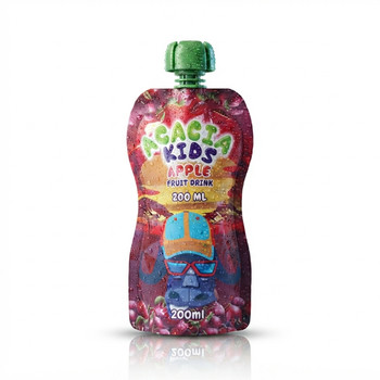 ACACIA KIDS APPLE POUCH 200ML 