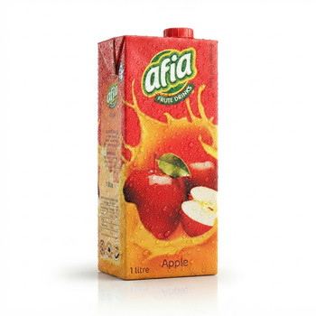 AFIA TETRA APPLE FRUIT DRINK 1L