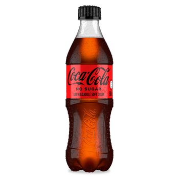 SODA COKE ZERO PET BOTTLE 500ML