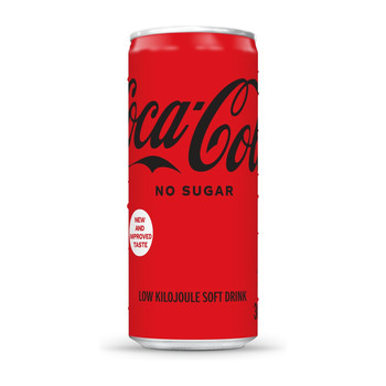 SODA COKE ZERO CAN 330ML