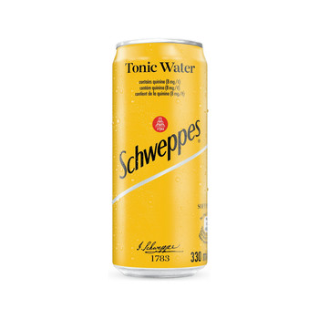 SODA SCHWEPPES TONIC CAN 330ML