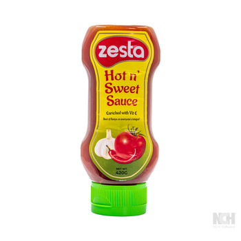 ZESTA HOT N SWEET SAUCE 420G