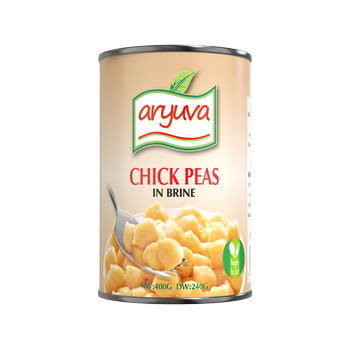 ARYUVA CHICK PEAS IN BRINE 400G