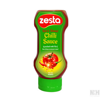ZESTA HOT & SWEET CHILLI SAUCE 400G