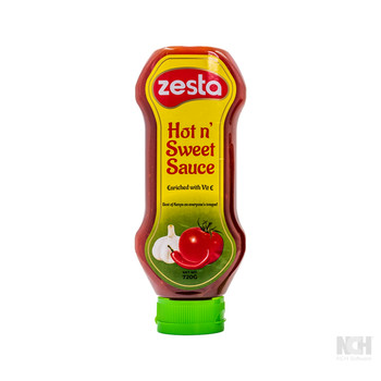 ZESTA HOT & SWEET SAUCE 720G