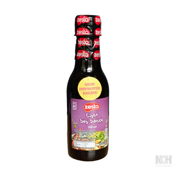 ZESTA LIGHT SOY SAUCE 250ML