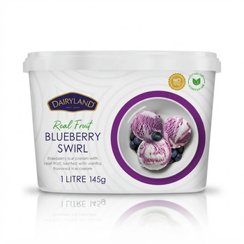 DAIRYLAND BLUEBERRY SWIRL 1LT