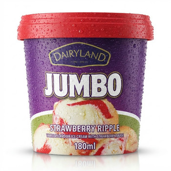 DAIRYLAND S/BERRY RIPPLE 180ML/175ML
