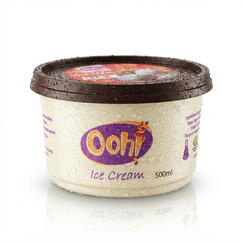 OOH! ICE CREAM VANILLA 500ML