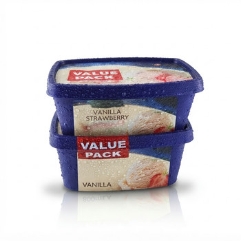 DAIRYLAND VAN STRAWBERRY+VAN VP 800ML
