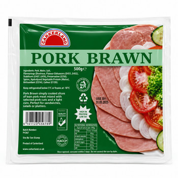F&C PORK BRAWN SLICED 500GMS
