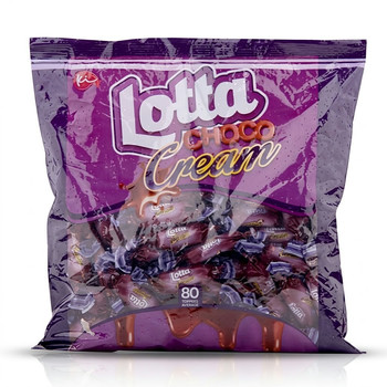 KI LOTTA CHOCO CREAM TOFFEE 80PC