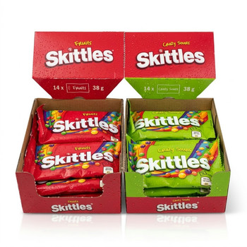 WRIGLEYS SKITTLES CHEWING GUM 38G