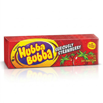 HUBBA BUBBA BUBBLE GUM S/BERRY 35G 20S