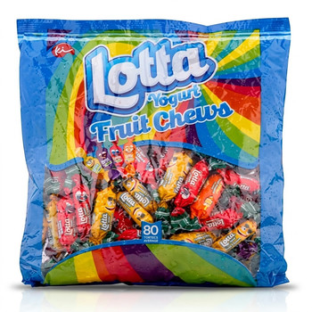KI LOTTA YOGHURT FRUIT CHEW/TOFFEE 80PCS