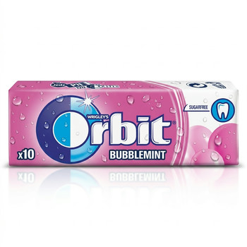WRIGLEYS ORBIT BUBBLE MINT 14G