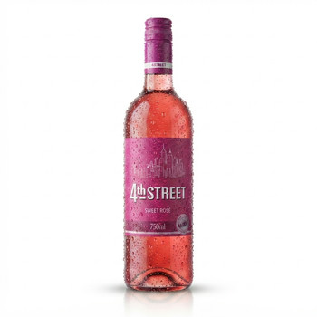 4TH STREET NATURAL SWEET ROSE 750ML