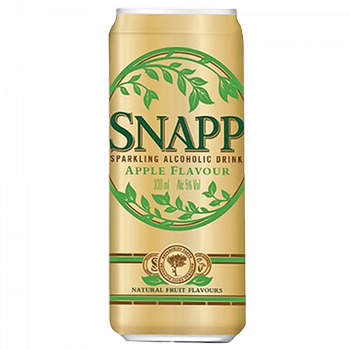 SNAPP APPLE CAN 24*330ML