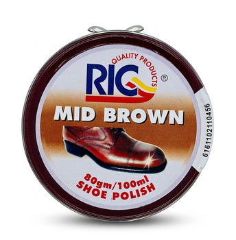 RIC SHOE POLISH MID BROWN 100ML