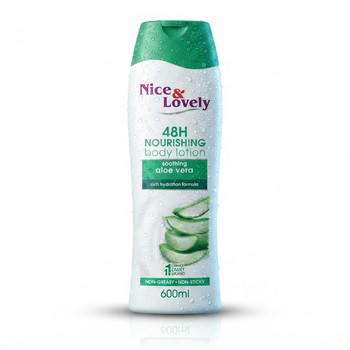 N & L ALOEVERA HERBAL LOTION 600ML