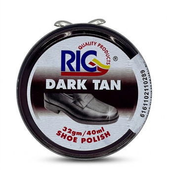 RIC SHOES POLISH DARK TAN 40ML