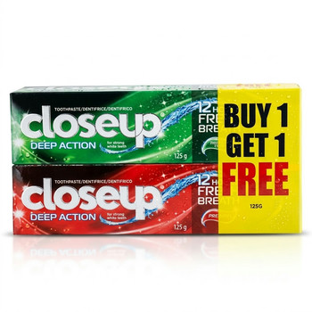 CLOSE UP RED+MENTHOL PROMO PACK 125G