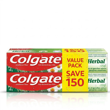 COLGATE HERBAL V/PACK 230G