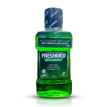 FRESHMED MOUTHWASH SPEARMINT ZERO 250ML