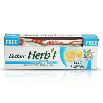 DABUR SALT&LEMON WHITENING T/PASTE 48*150GM